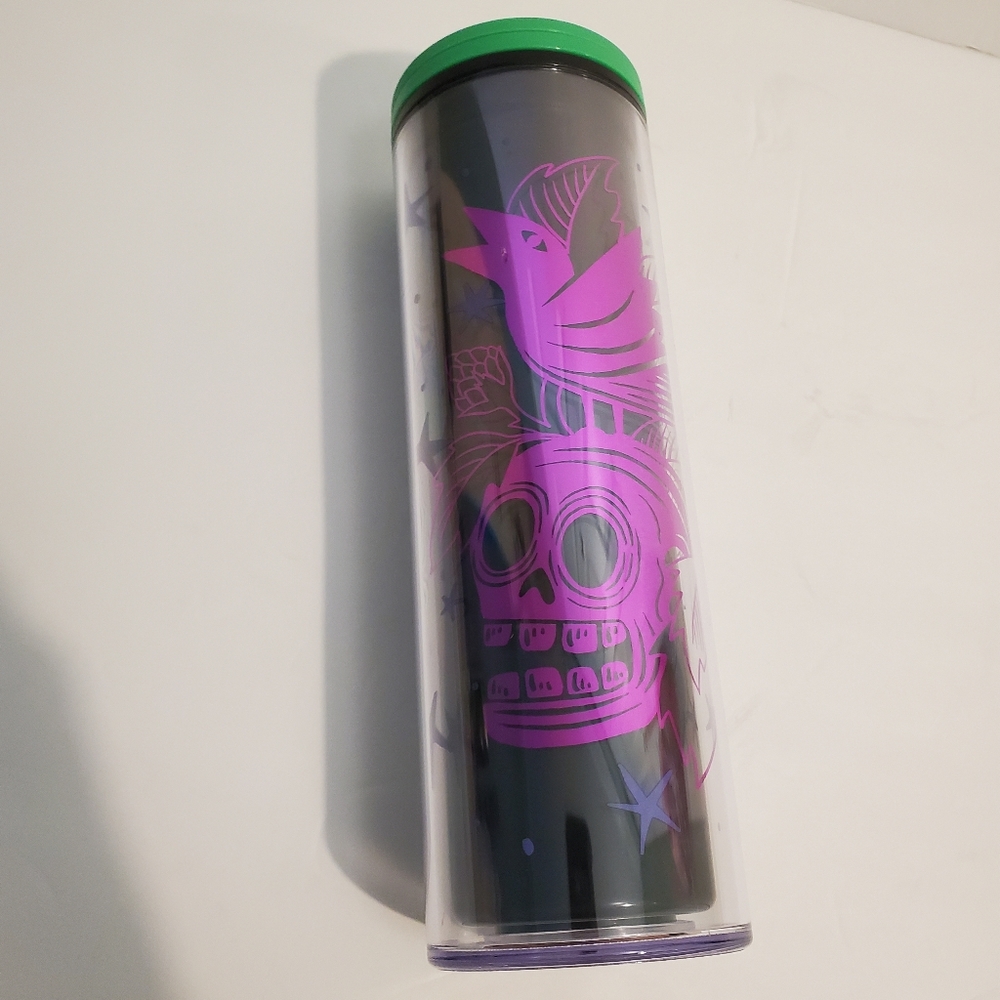 NWT Starbucks Skull & Crow 16 oz tumbler